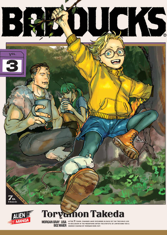 Badducks, Vol. 3 book cover by Toryumon Takeda