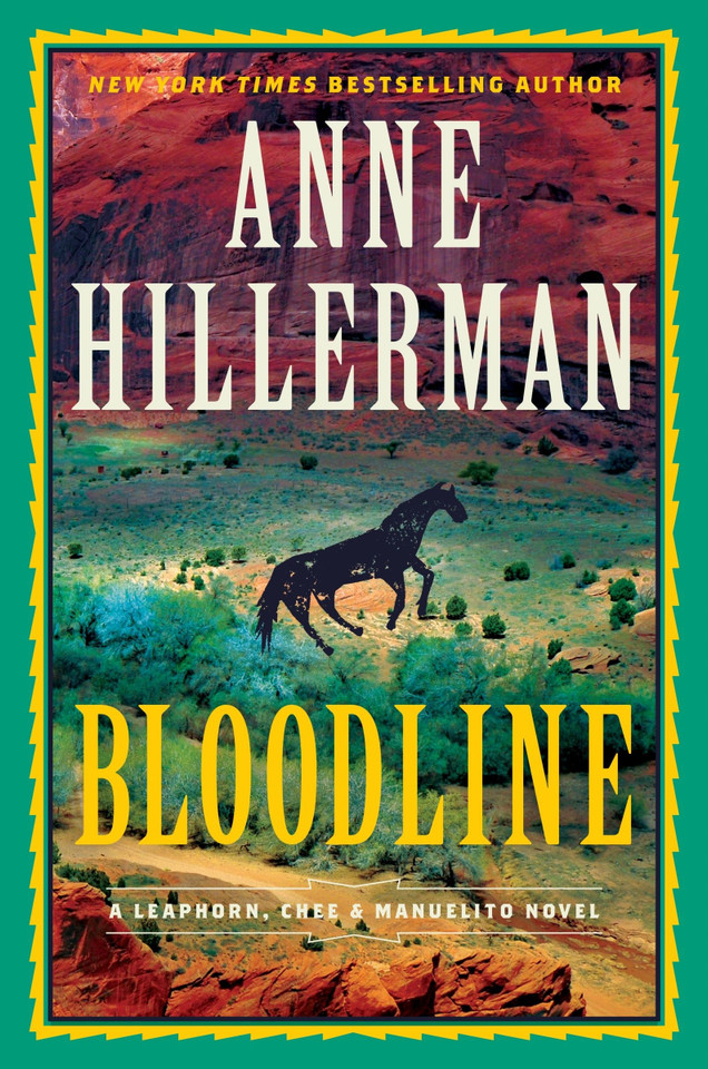 Bloodline: A Leaphorn, Chee & Manuelito Novel book cover by Anne Hillerman