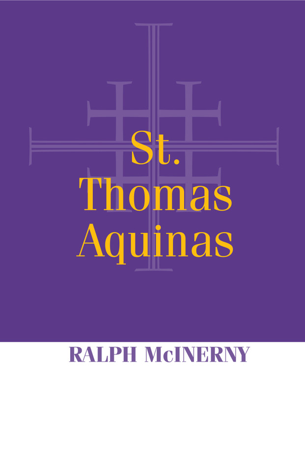 St. Thomas Aquinas book cover by Ralph McInerny