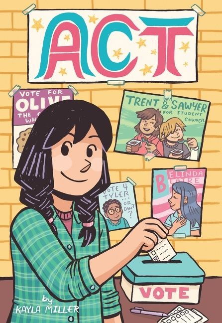 Act book cover by Kayla Miller