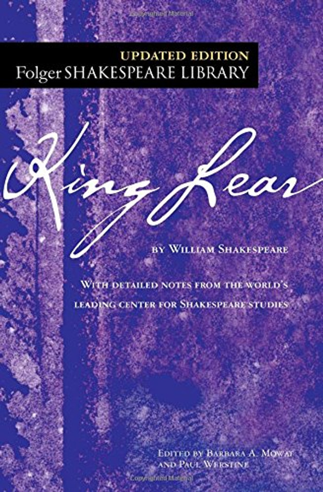 King Lear (Folger Shakespeare Library) Cover King Lear (Folger Shakespeare Library) Cover