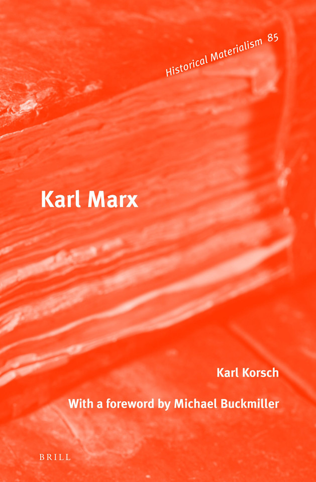Karl Marx [9789004193956]