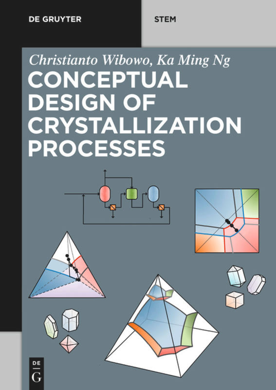 Conceptual Design of Crystallization Processes (De Gruyter STEM) book cover by Christianto Wibowo, Ka Ming Ng