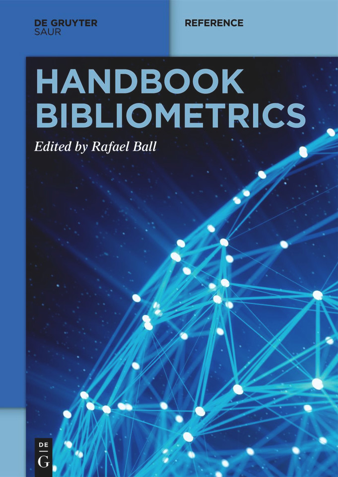 Handbook Bibliometrics (De Gruyter Reference) book cover by 