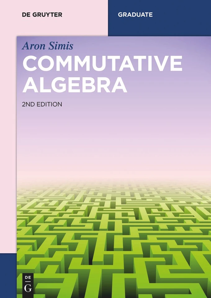 Commutative Algebra book cover by Aron Simis