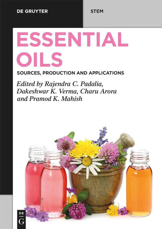 Essential Oils: Sources, Production and Applications (De Gruyter STEM) book cover by 