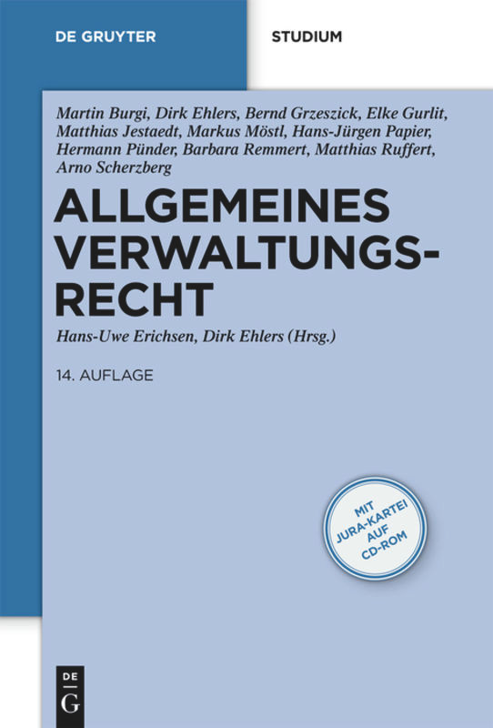 Allgemeines Verwaltungsrecht (De Gruyter Lehrbuch) book cover by 