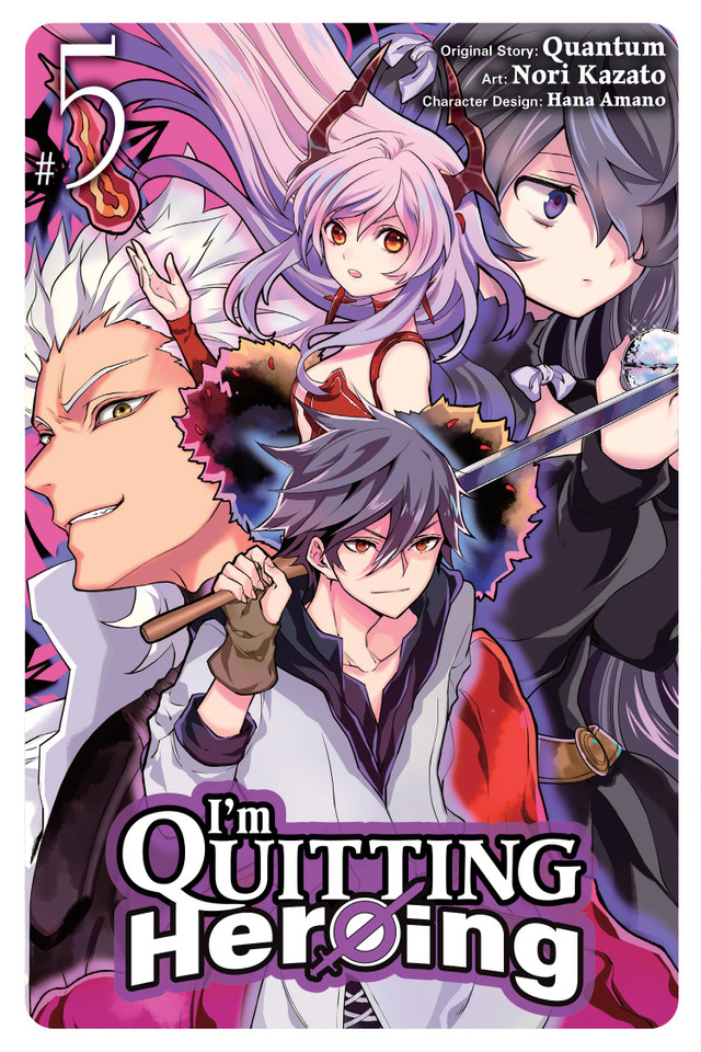 I'm Quitting Heroing, Vol. 5 (I'm Quitting Heroing #5) book cover by Quantum
