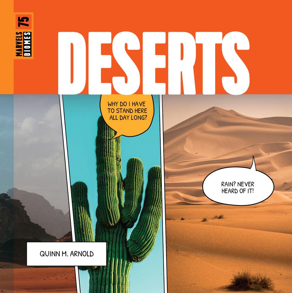 Deserts (Marvels) book cover by Quinn M. Arnold