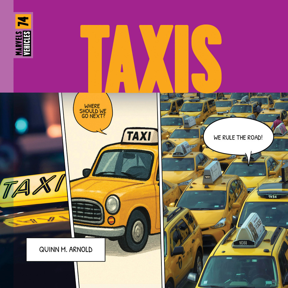 Taxis (Marvels) book cover by Quinn M. Arnold