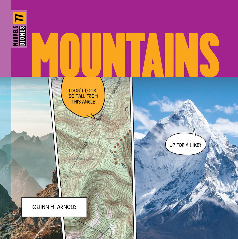 Mountains (Marvels) book cover by Quinn M. Arnold