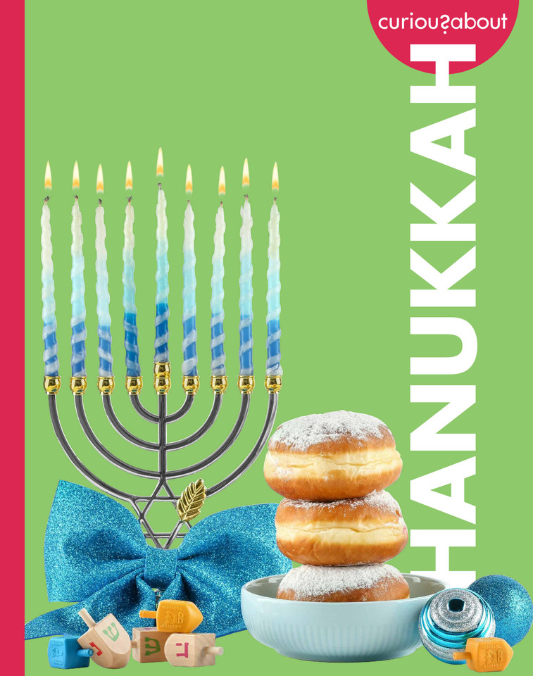 Curious about Hanukkah (Curious about Holidays) book cover by Erin Silver