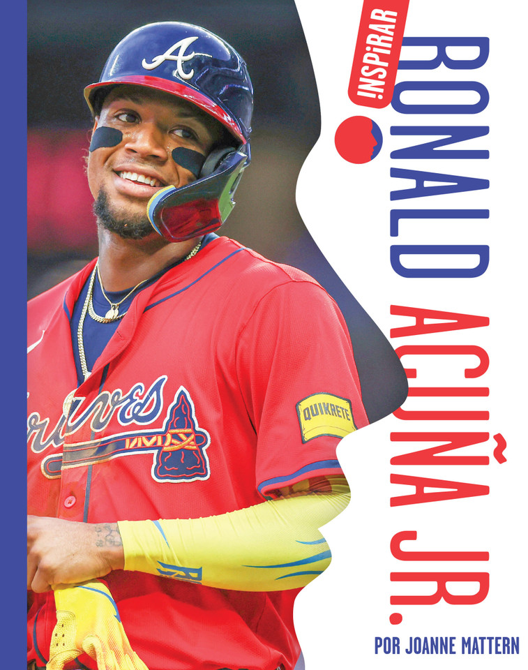 Ronald Acuña Jr book cover by Joanne Mattern