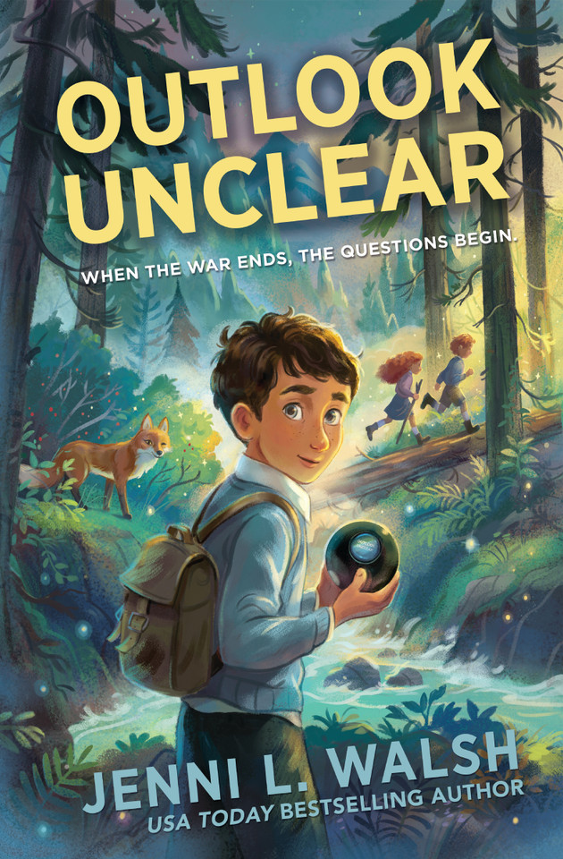 Outlook Unclear: When the war ends, the questions begin. book cover by Jenni L Walsh