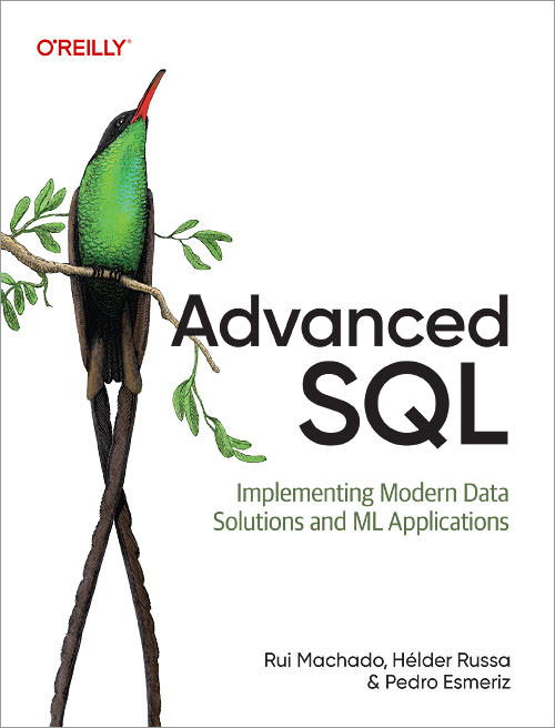 Advanced SQL: Implementing Modern Data Solutions and ML Applications book cover by Rui Machado, Pedro Esmeriz, Helder Russa