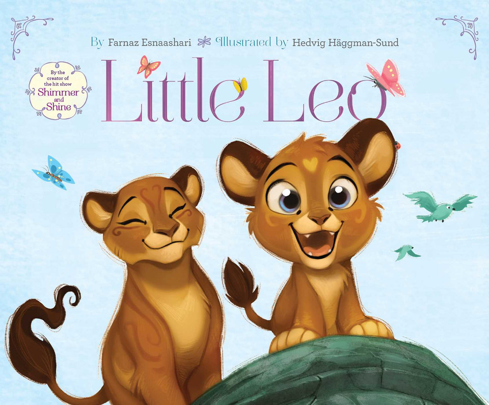 Little Leo book cover by Farnaz Esnaashari