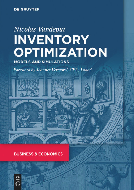 Inventory Optimization: Models and Simulations book cover by Nicolas Vandeput