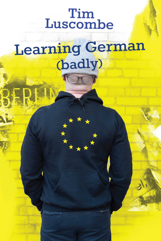 Learning German (badly) book cover by Tim Luscombe