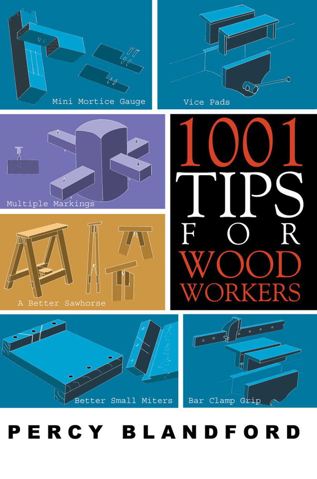 1001 Tips for Woodworkers book cover by Percy Blandford