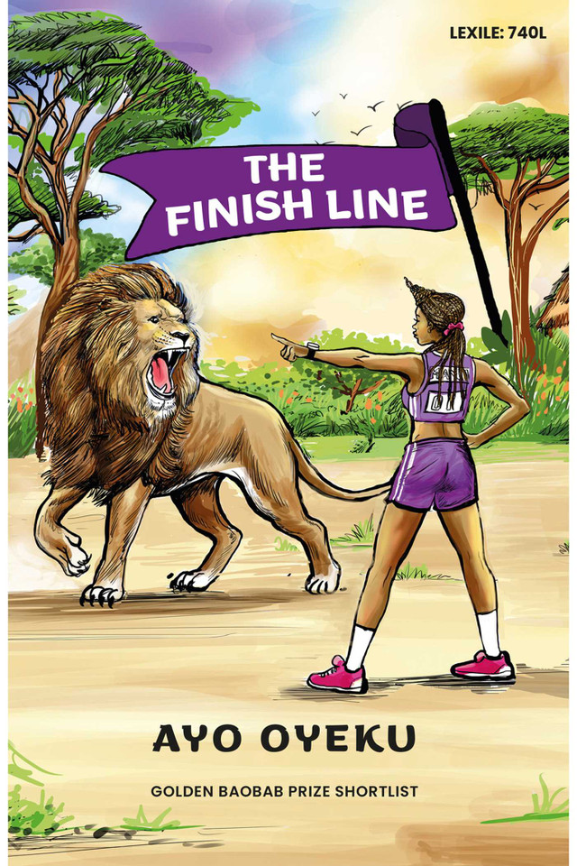 The Finish Line book cover by Ayo Oyeku
