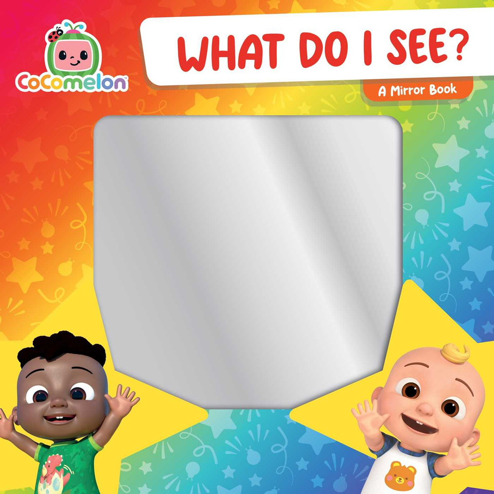 What Do I See?: A Mirror Book (CoComelon) book cover by 
