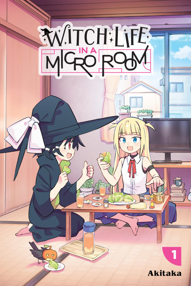 Witch Life in a Micro Room, Vol. 1 (Witch Life in a Micro Room #1) book cover by Akitaka