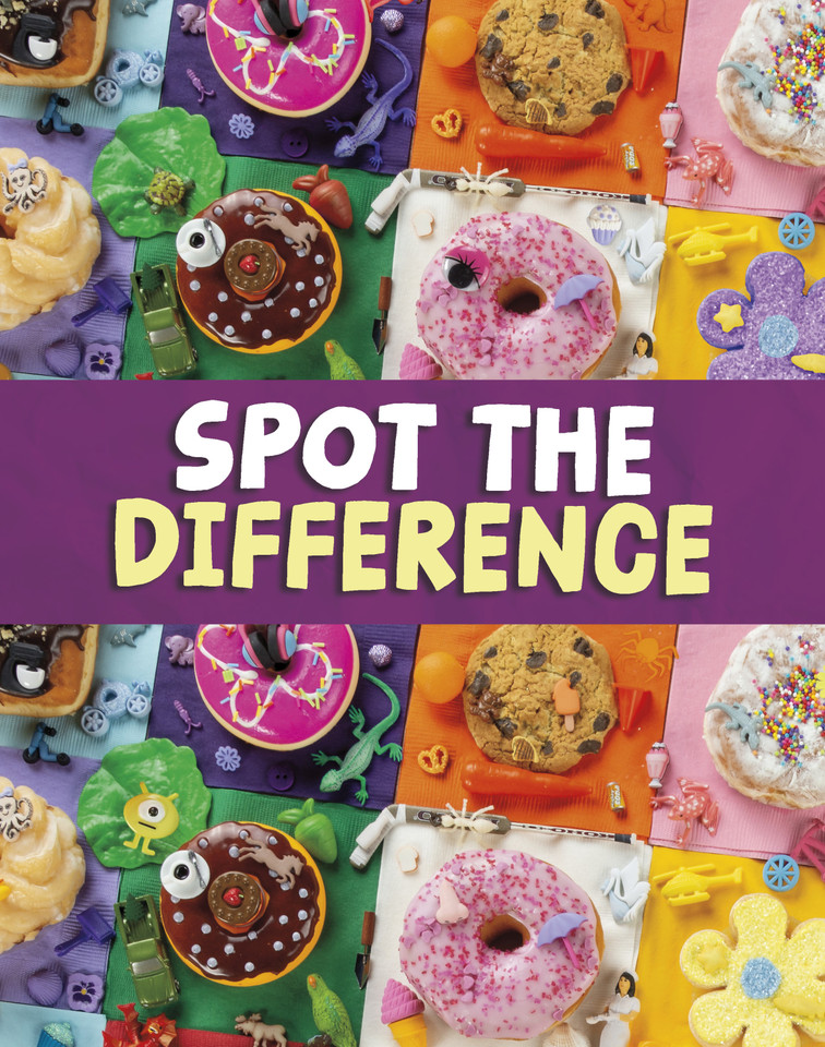 Spot the Difference (Can You Find It?) book cover by Heidi E. Thompson
