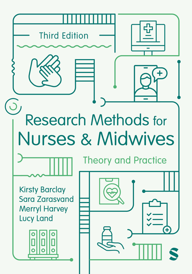 Research Methods for Nurses and Midwives: Theory and Practice book cover by Kirsty Barclay, Sara Zarasvand, Merryl Harvey, Lucy Land