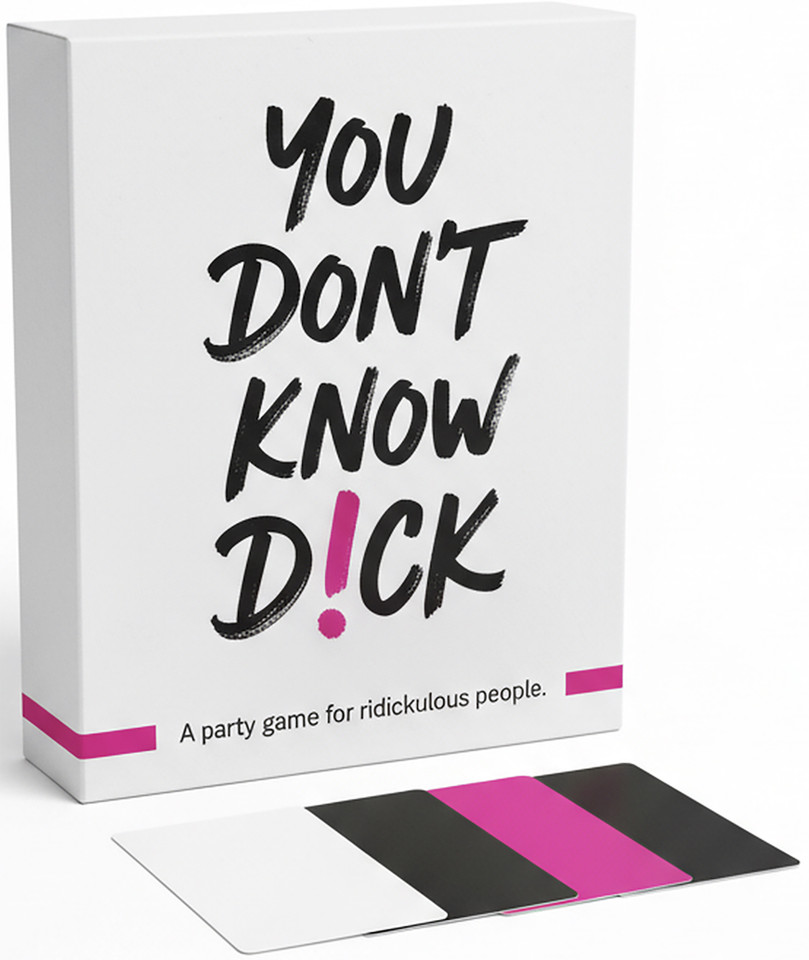 You Don’t Know D!ck Game: A Party Game for Rid!ckulous People book cover by Kristina Denton
