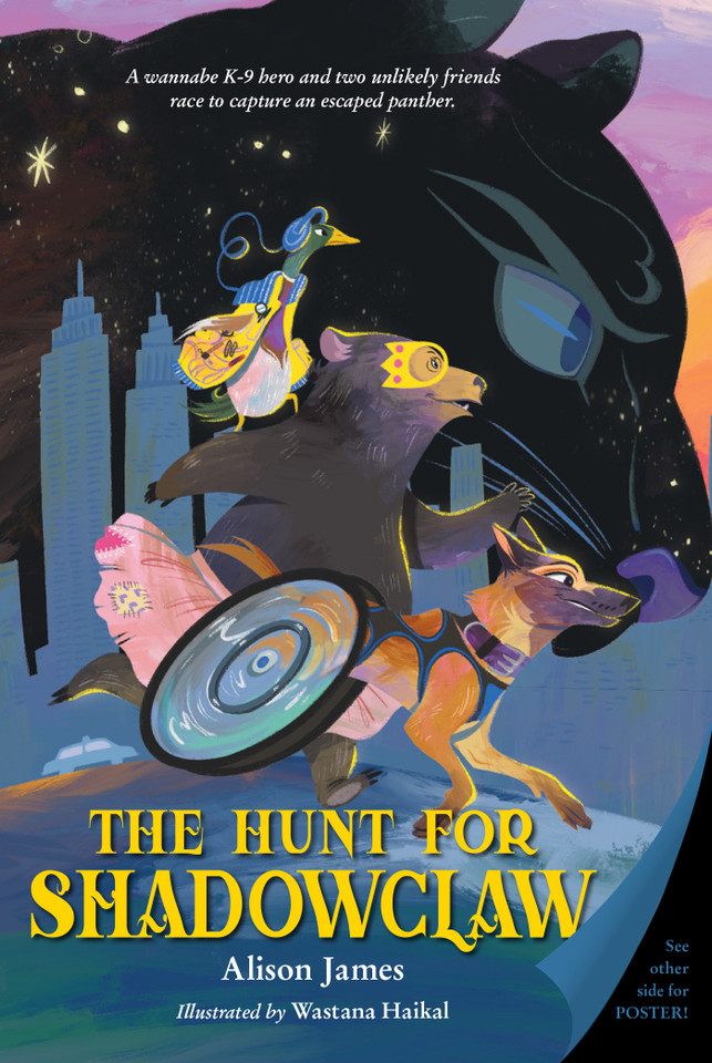 The Hunt for Shadowclaw book cover by Alison James