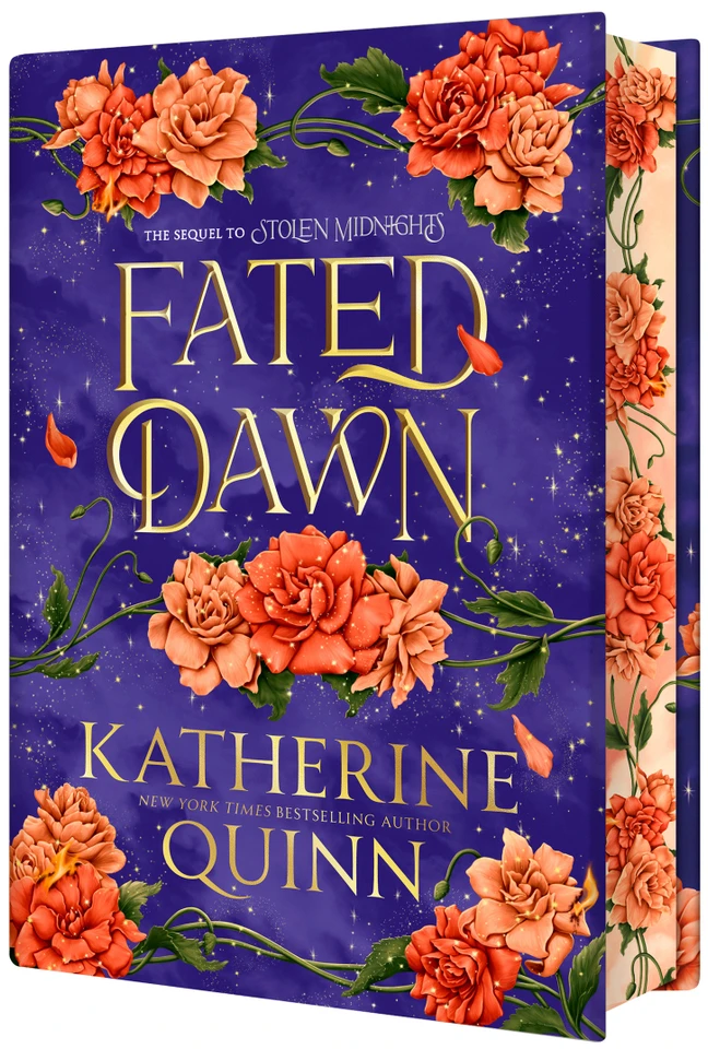 Fated Dawn: The Sequel to Stolen Midnights (Stolen Midnights) book cover by Katherine Quinn