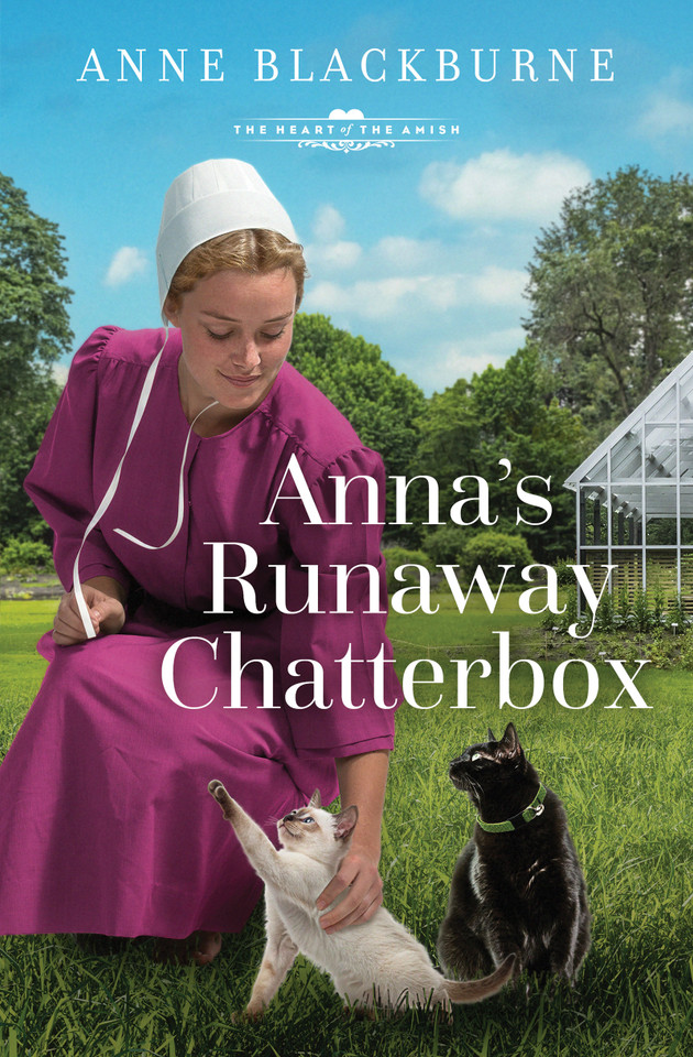 Anna’s Runaway Chatterbox (The Heart of the Amish) book cover by Anne Blackburne