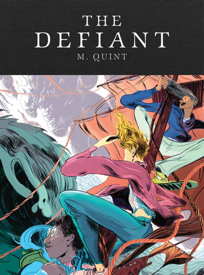 The Defiant book cover by M. Quint