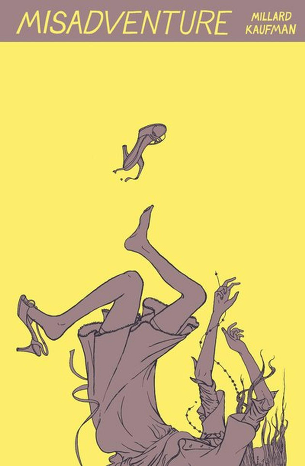 Misadventure book cover by Millard Kaufman