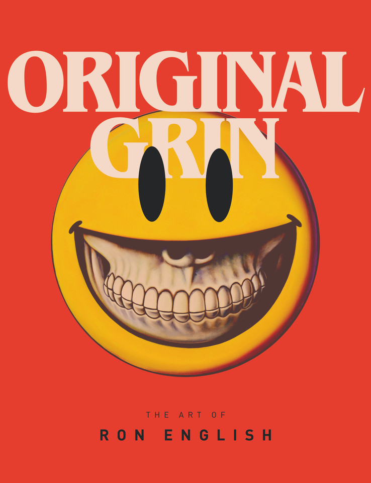 Original Grin: The Art of Ron English book cover by Ron English