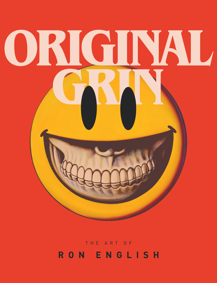 Original Grin: The Art of Ron English book cover by Ron English