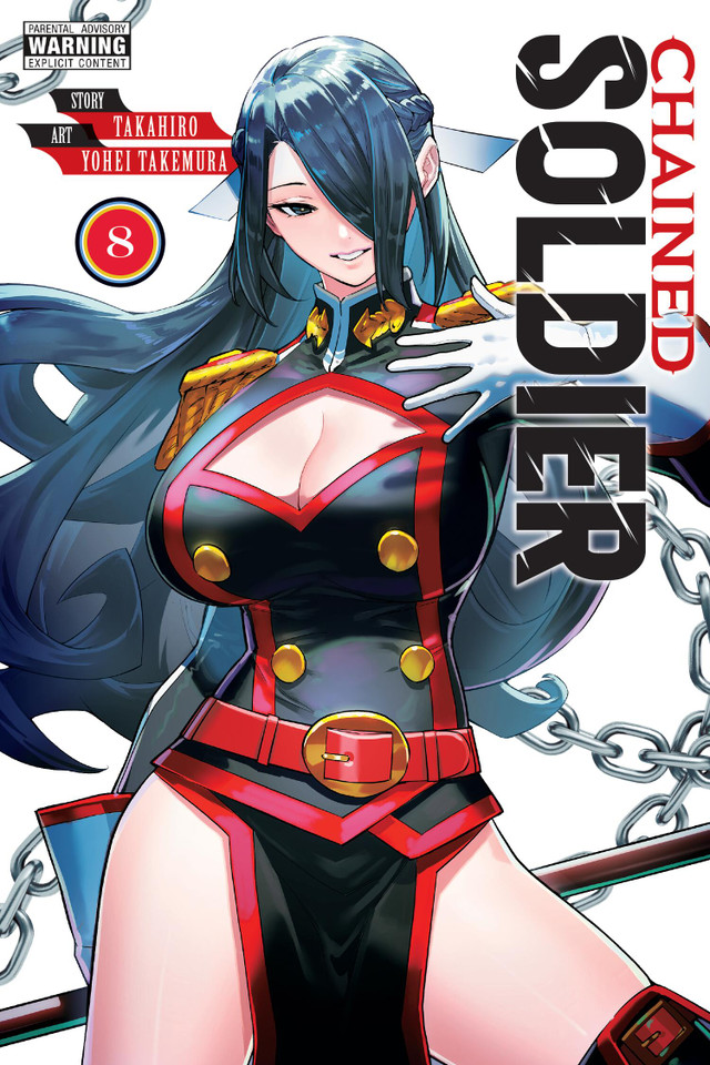 Chained Soldier, Vol. 8 (Chained Soldier #8) book cover by Takahiro