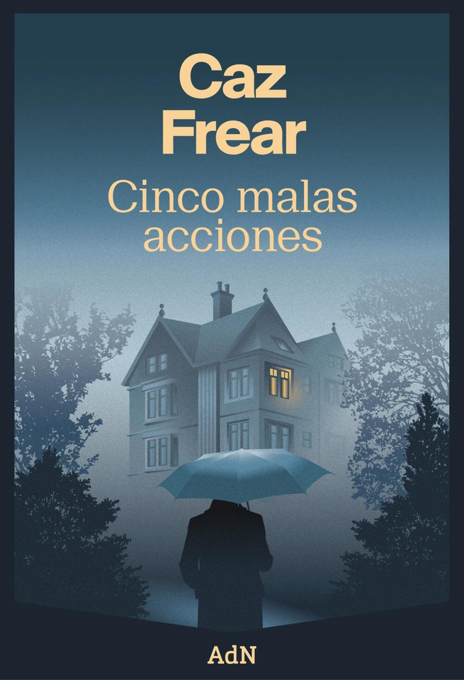 Cinco malas acciones book cover by 