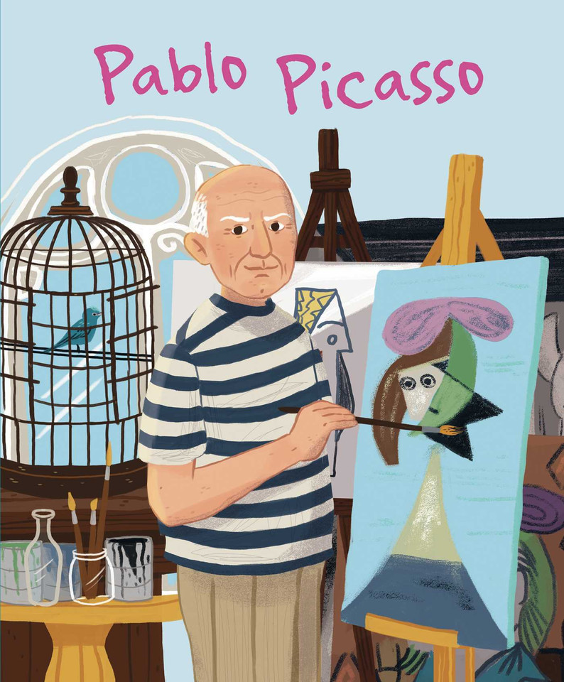 Pablo Picasso (Genius Series: Illustrated Biographies) book cover by 