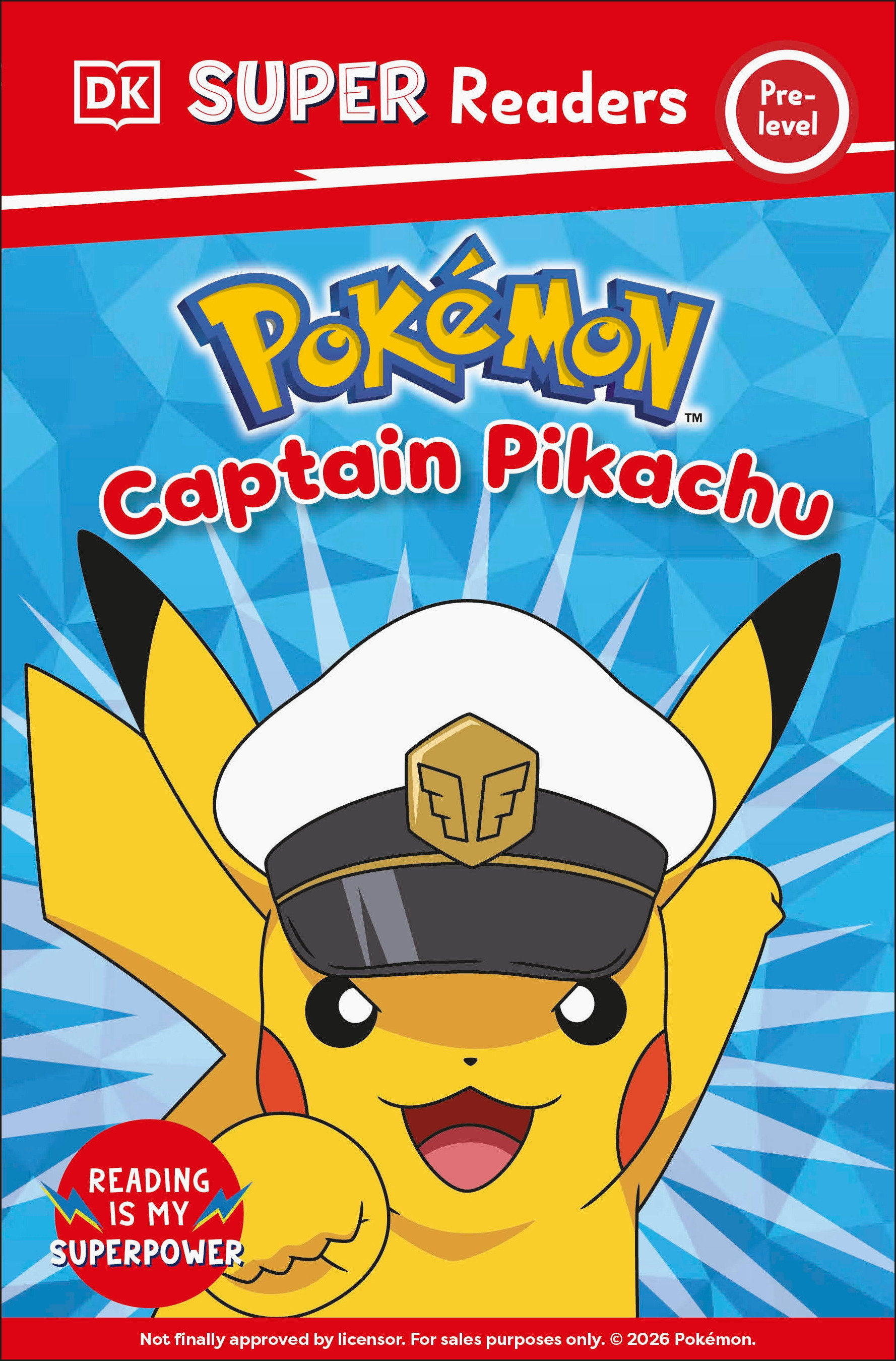 DK Super Readers Pre-Level Pokémon Captain Pikachu - Paperback