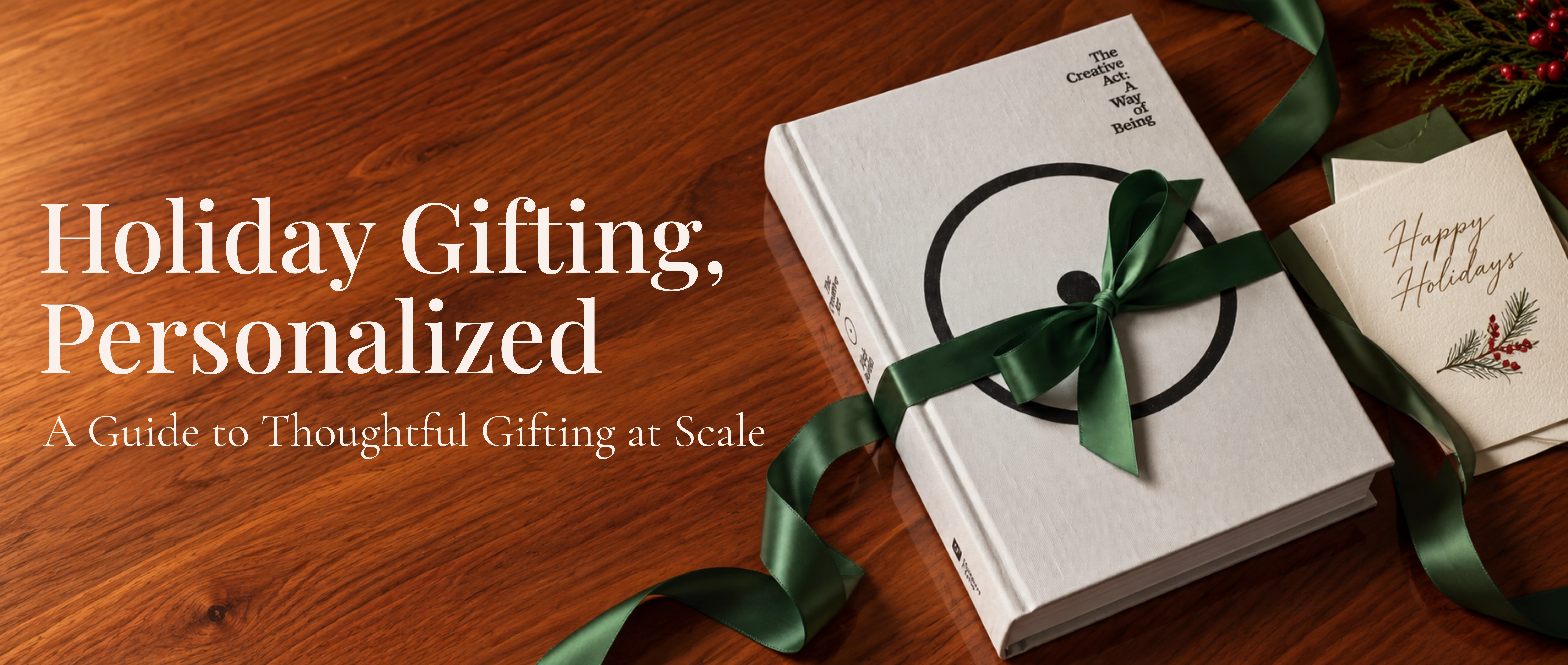 Corporate Holiday Book Gifts: A Guide to Thoughtful Gifting at Scale