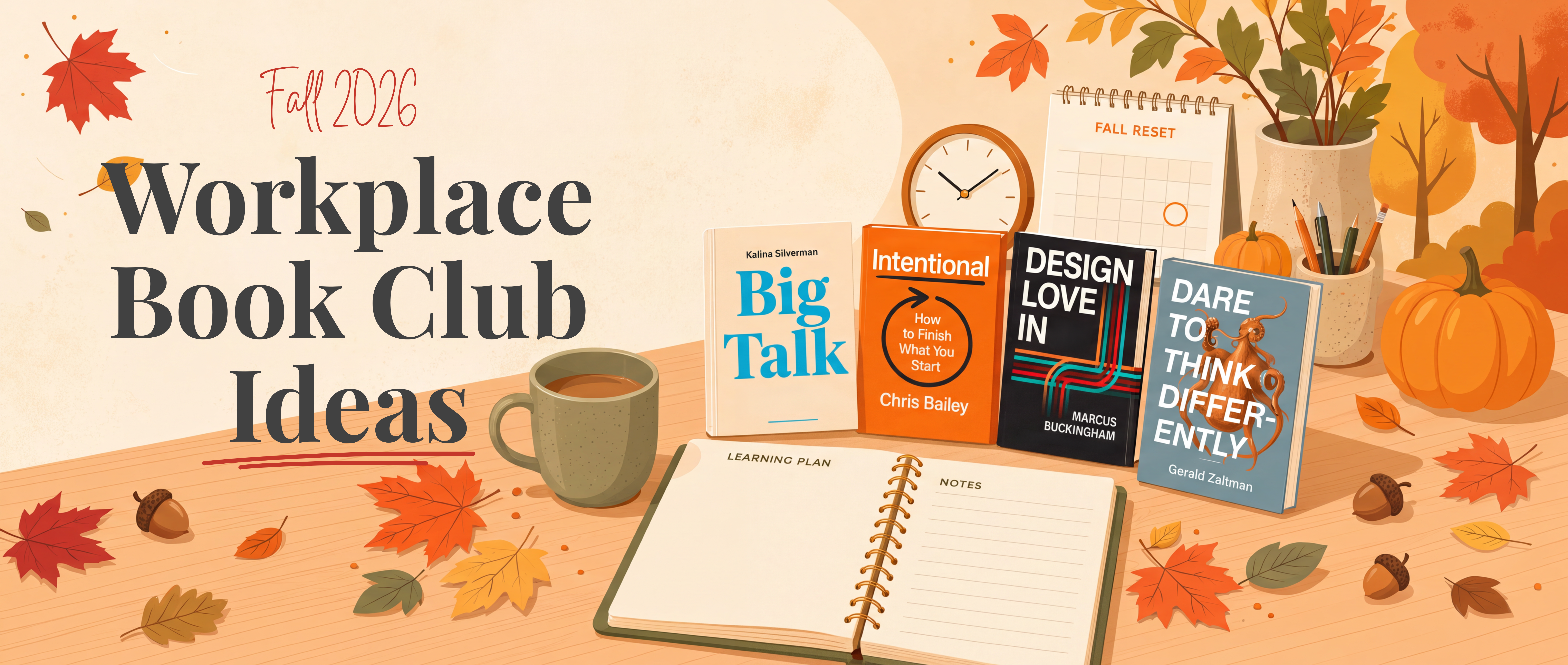 The Fall Reset Your Team Needs: A Workplace Book Club
