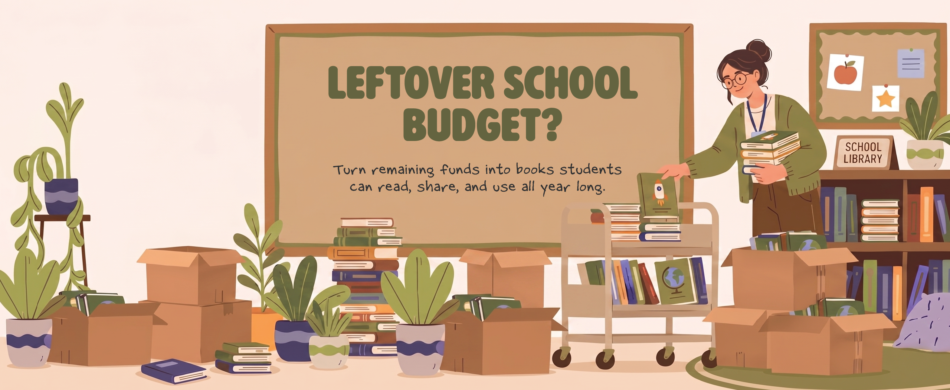 How Schools Can Spend Year-End Budget on Books