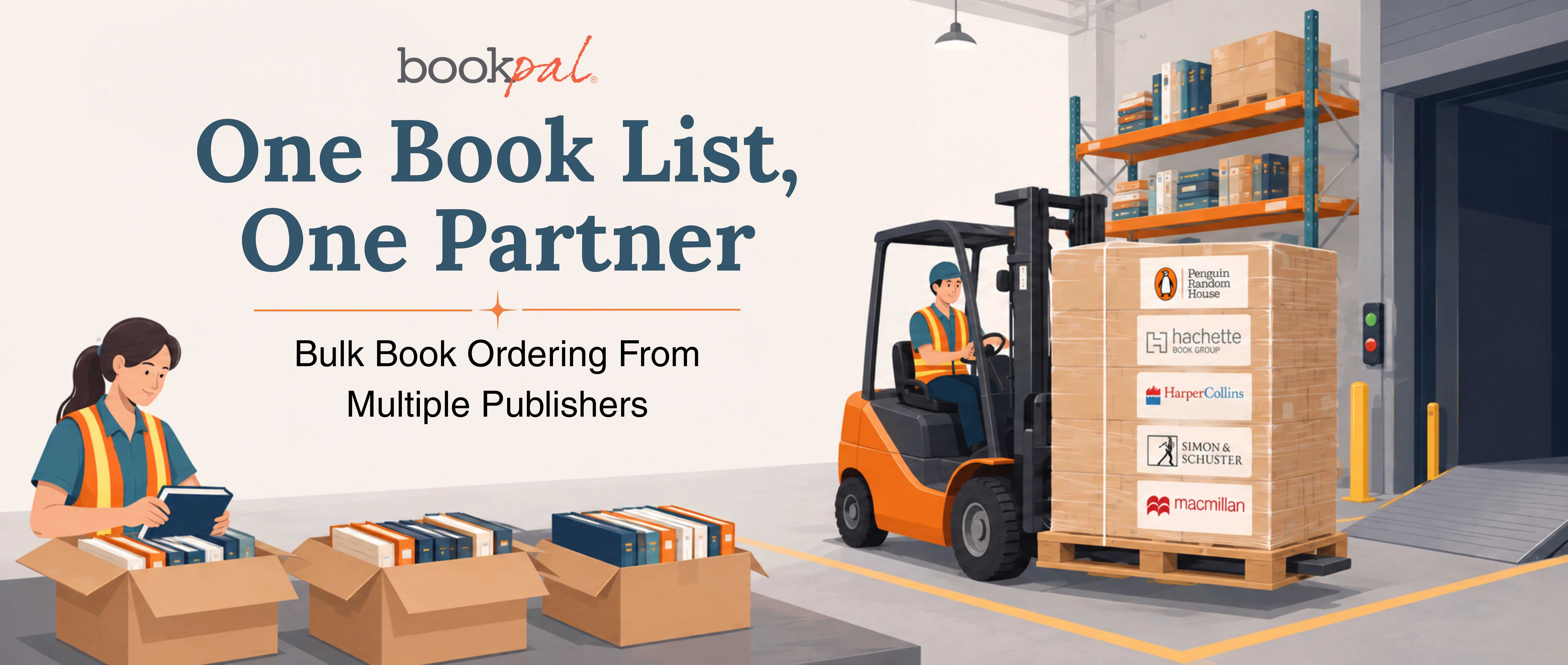 How to Order Bulk Books From Multiple Publishers With One Supplier