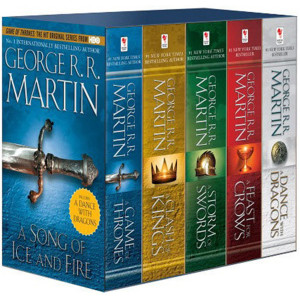 game of thrones 5 book set