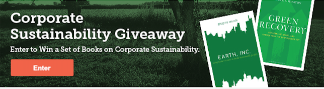 corporate sustainability book giveaway