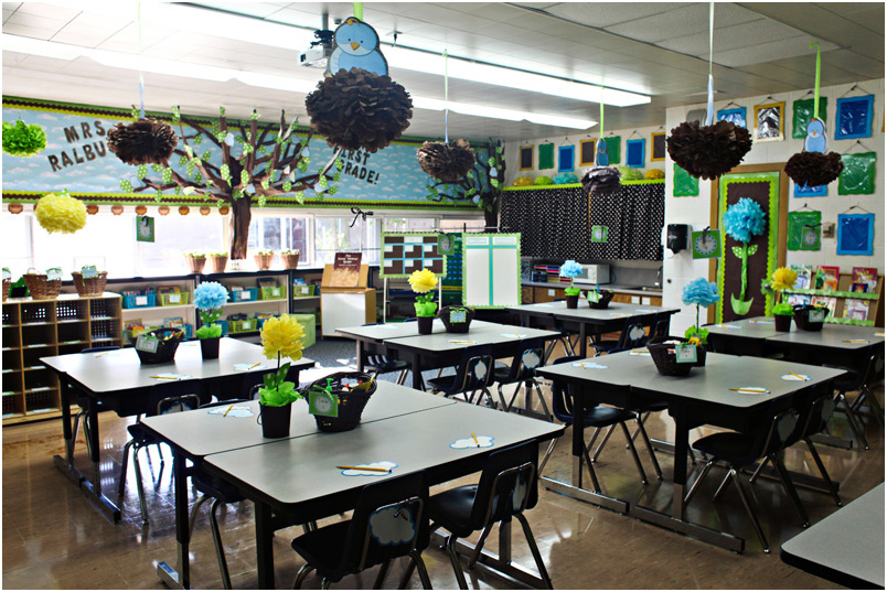 Elementary School Teachers Classroom