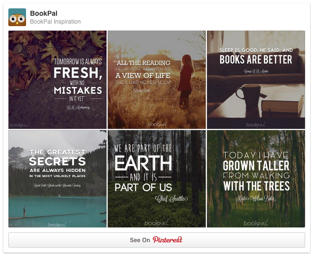 pinterest bookpal inspiration