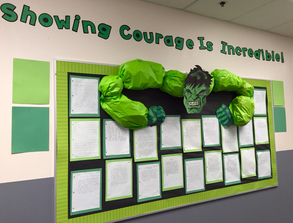 hulk bulletin board