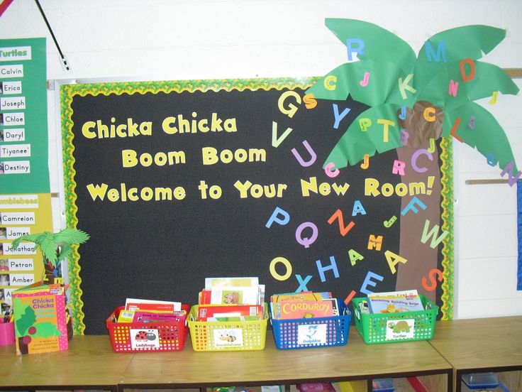 chicka chicka boom boom bulletin board